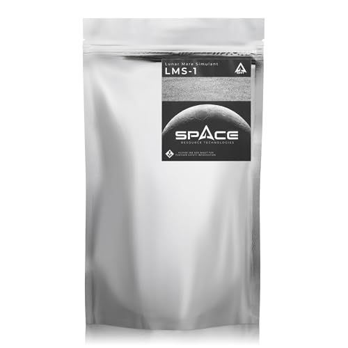 Image of Lunar Mare Regolith Simulant LMS-1 - Moon Soil Simulant for Research, Hardware Testing, Rover Studies, Lunar Surface Testing, and Advanced Education (1, Kilogram)