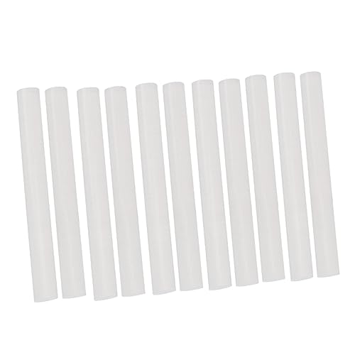 DOITOOL 50 Pack Hot Melt Glue Sticks White Adhesive Strips for Mini Glue Strong Bonding Versatile Use on Wood Metal Glass Cardboard