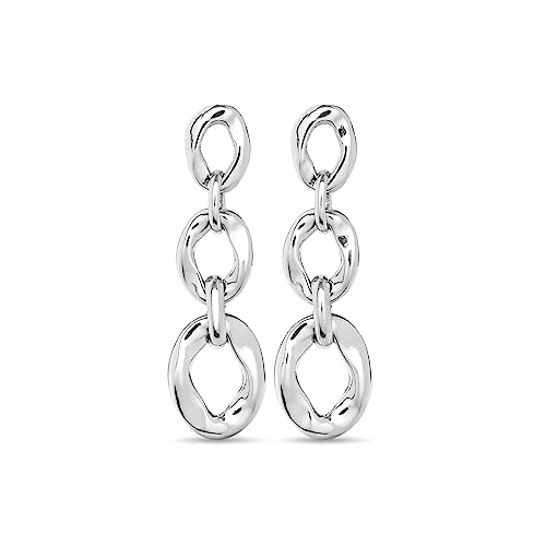 Uno de 50 YOLO Earrings, Sterling Silver-Plated, Handmade in Spain