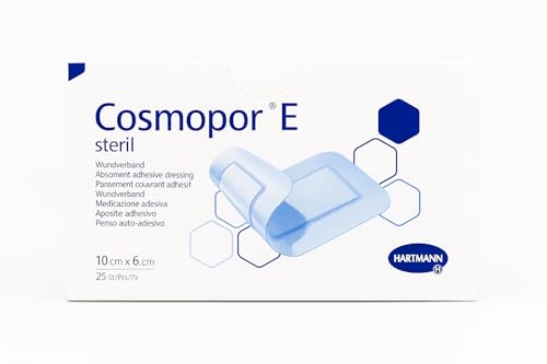 APOSITO ESTERIL COSMOPOR E 10X6 CAJA 25 UD