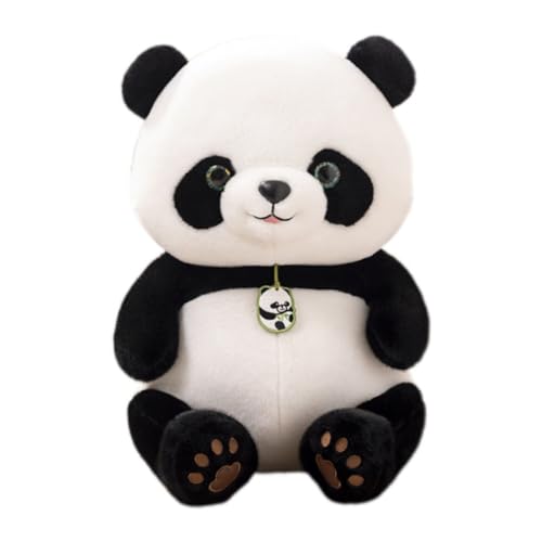 UOAO パンダ ぬいぐるみ パンダ クッション 抱き枕 可愛い 柔らか手触り 動物 もこもこ 添い寝枕 面白い 気持ちいい ギフト 母の日 誕生日 プレゼント お祝い クリスマス ホワイト 60cm