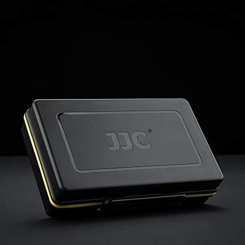 Camera Battery And Memory Card Case For 6 Sd/Sdhc/Sdxc And 2 Batteries,Water-Resistant & Shockproof,Camera Battery Holder Storage For Canon Lp-E6 Nikon En-El15 Sony Np-Fz100 Fujifilm Np-W126S And More #TOP7