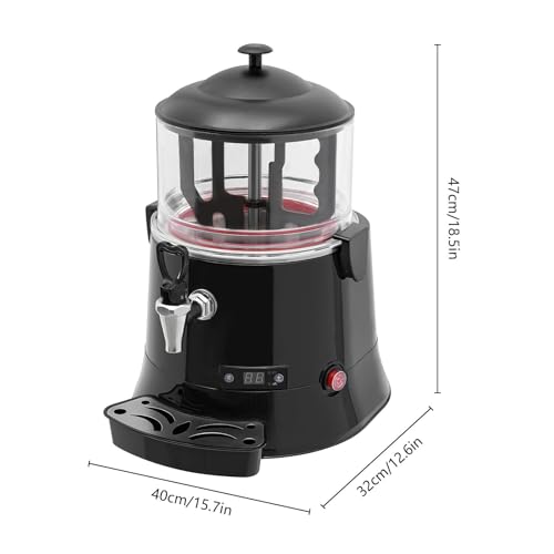Máquina eléctrica dispensadora de chocolate 5L miniatura 2