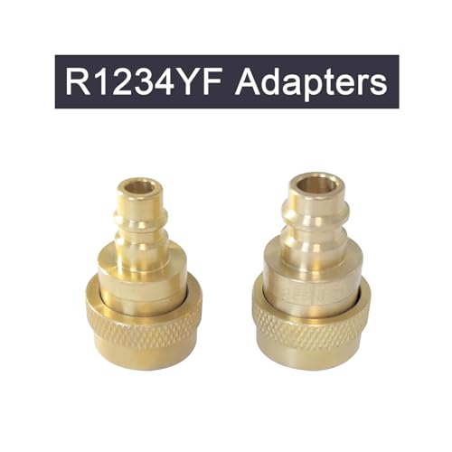 Kit Adaptadores Acoplamientos Rápidos Para Auto A/C miniatura 3
