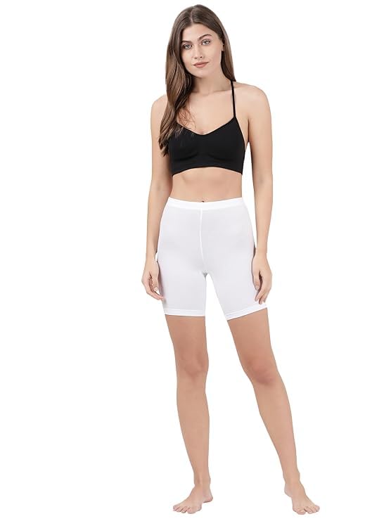 Athletic Compression Shorts, High Waist Workout Shorts, Black-image-30