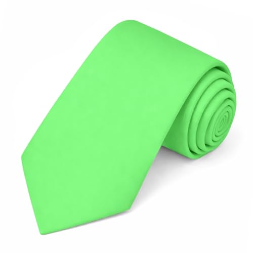 Image of Jacob Alexander Men's Extra Long Solid Color Tie