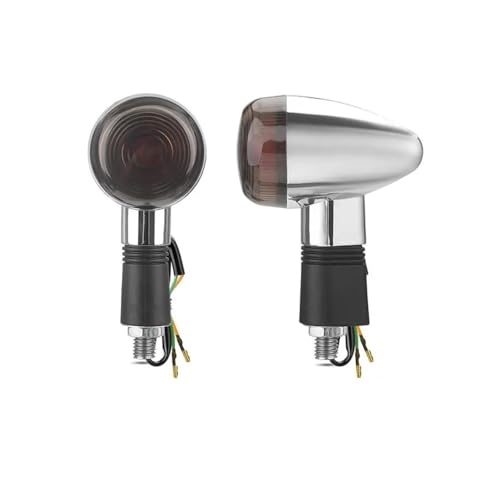 Clignotants Moto Orange 10mm Pour Kawasaki VN800 VN1500 Custom