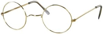 Round Wire Rim Glasses Costume Accessory image 2