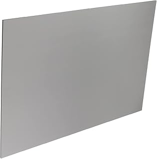 Aicosineg Expanded PVC Sheet Ideally for Craft Projects Plastic Sheet for Outdoor Use Foam Durable 1/8" 12"x16" Gray 1Pcs