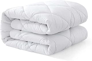 IMFAA Quilted Mattress Protector-Extra Deep 40 Cm Stretch SkirtSuper King (182x200) Cm Mattress Topper Anti Allergy and Breathable Fitted Mattress Cover - Not Waterproof. (Super King(182x200+40)Cm)
