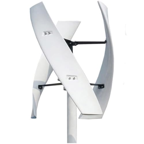 Kit generatore Eolico da 12V, 24V e 48V con regolatore MPPT - Mulino a Vento ad ASSE Verticale per la Generazione di energia Domestica e per Esterni, Soluzione di energia rinnovabile ecologi