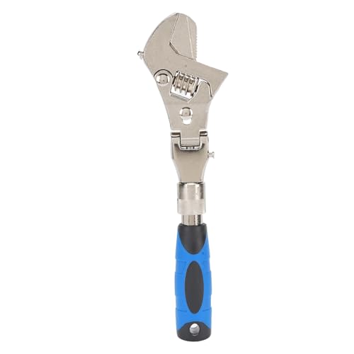 Llave de trinquete de cabeza flexible con giro de 180 grados ajustable 7