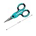 SINGER 00558 5-1/2-Inch ProSeries Heavy Duty Scissors with Power Notch , Teal