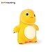 Adorlynetty Nailong Dinosaur Stuffed Animal,9“ Cute Yellow Dinosaur Plush Soft Dino Stuffed Animals Dino Plushie Toys for Boys Girls Kids Baby Toddlers Angry