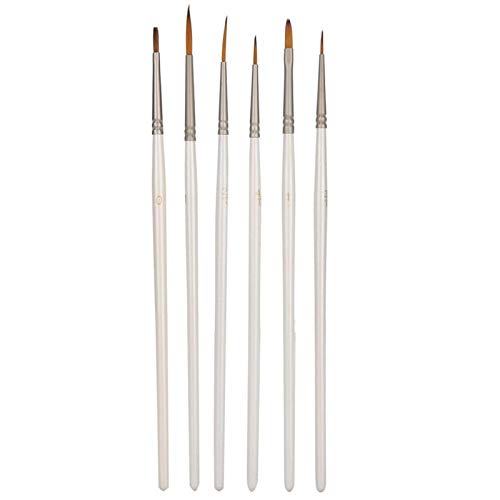 Pincel de pintura em aquarela Pincel de nylon, caneta de desenho, 12 unidades Pincel de pintura a ól
