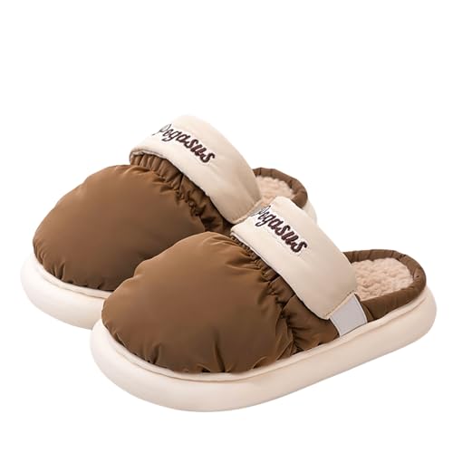 Chausson hiver femme coton pantoufle non glissante automne hiver chaud