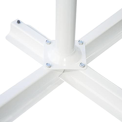 Ombrelone Suspenso Malibu Poliéster 3 Metros com Base Mor 9002