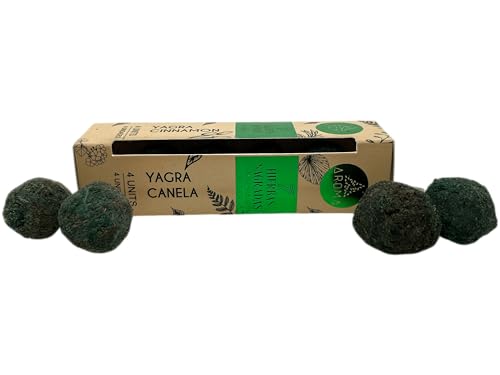 Bombitas Defumación Activada 7 Hierbas Sagradas Yagra Canela Aroma Fragrances - Cajita de 4 bombitas Incienso - HOSTENATURA