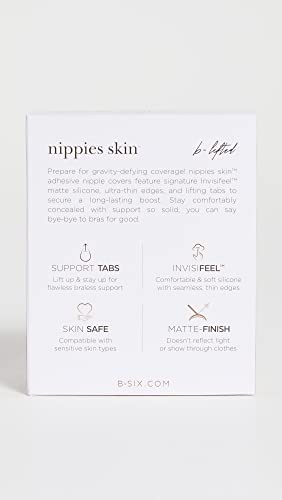 Bristols 6 Women\'s Nippies Skin Tabs, Coco, Brown, Tan, M