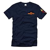 Design/Druck aus Deutschland Stabsmatrose Signal Volksmarine NVA DDR Streitkraft Marine Matrose T-Shirt#32970, Größe:XXL, Farbe:Dunkelblau