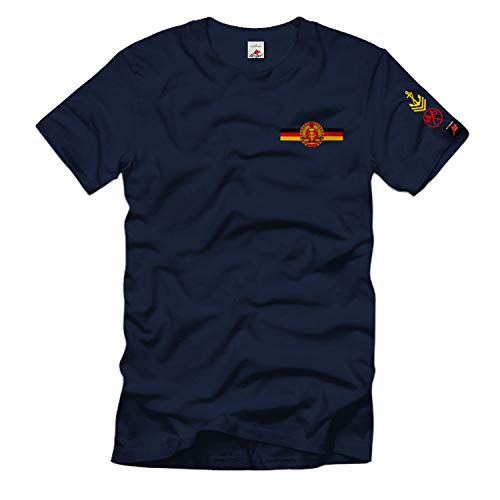 T-shirt marine NVA DDR bleu vêtement militaire ex-RDA taille L 32970