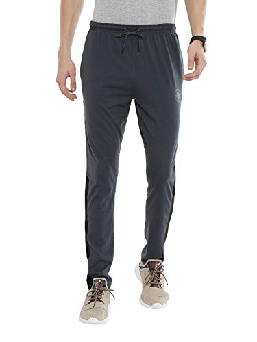 Image of Proline Men's Cotton Track Pant (-Dark Grey-)