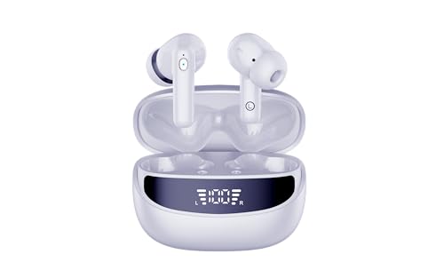 Auriculares Inalambricos Bluetooth 5.4, Auriculares Bluetooth 45H...