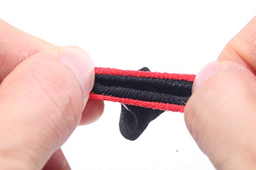 Mobile Game Controller Finger Sleeve Sets [6 Pcs],Anti-Sweat Breathable Touchscreen Finger Sleeve For Mobile Phone Games For Pubg/Mobile Legends/Knives Out(Black Red) #TOP4