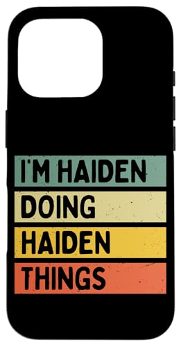 I'm Haiden Doing Haiden Things �ʔ������� �X�}�z�P�[�X iPhone 16 Pro �p