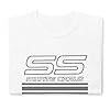 Monte Carlo SS Stripes 1987-1988 Short-Sleeve Mens T-Shirt, White, S #3