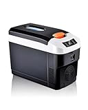 SHAOXING Congelador Pequeño Mini Refrigerador Transfronterizo para Coche, Hogar, Hogar, Doble Uso, Pequeño Refrigerador, Mini Furgoneta 12v 24 220V Mini Nevera(26L12 24 220v Black)