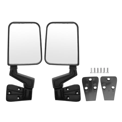 Miroir de porte manuelle pour TJ 1997-2002 rotatif à 360 degrés anti-rayures