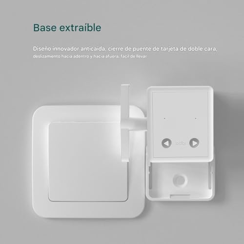Pulsador automático de botones sin cableado para luces y garaje 7