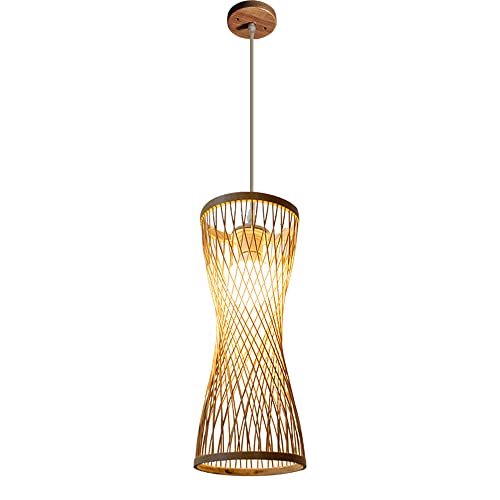 Lámpara colgante de un solo cabezal para iluminar dormitorios con luz suave