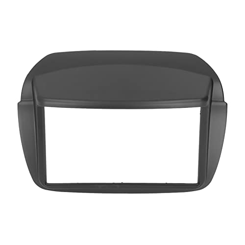 Painel de navegação do console, kit de instalação dupla DIN de plástico ABS encaixe perfeito para su