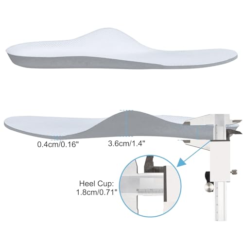Image of Endoto Insoles for Nike Air Force 1 / Jordan 4 / AJ4 Sneakers, Replacement EVA Inner Sole Inserts for Airforce One /for AF1 Men & Women Shoes