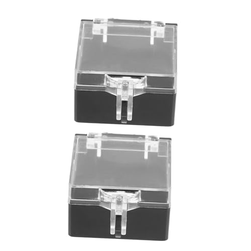 PRETYZOOM Lockable Stop Button Protectors 22mm Emergency Stop Button Covers Switch Protective Covers Material