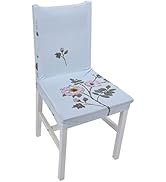Mumusuki Dining Room Chair Covers Set of 4,Stretch Dining Chair Cover Washable Cloth Kitchen Chai...