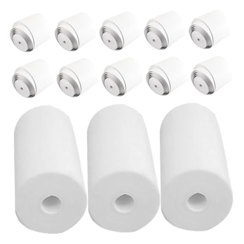 BUTIFULSIC 20 Pack Thermal Receipt Paper Rolls 55mm Width Credit Card Machine Paper for Supermarket