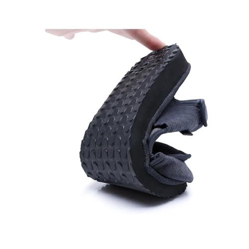 Extra Larges Chaussures Diabétiques et Pieds Enflés pour Homme Sandales à Bout Ouvert pour Pieds Larges et Gonflés (bleu, Adulte, 44, Numérique, Système Taille Chaussures EU, Large) – vue 5