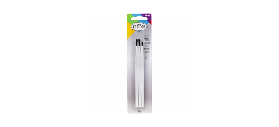 Testors Economy Brush Set Astd 3pc