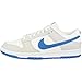 Produktbild Nike Herren Dunk Low Retro Sneaker, Summit White Photo Blue Platinum Tint, 44.5 EU