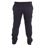 pantalon moto 6xl Pantalones de chándal con dobladillo abierto.
