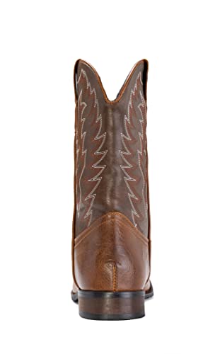 Iuv Cowboy Boots For Men Western Boot Durable Classic Embroidered Square Toe Traditional Boots #TOP4