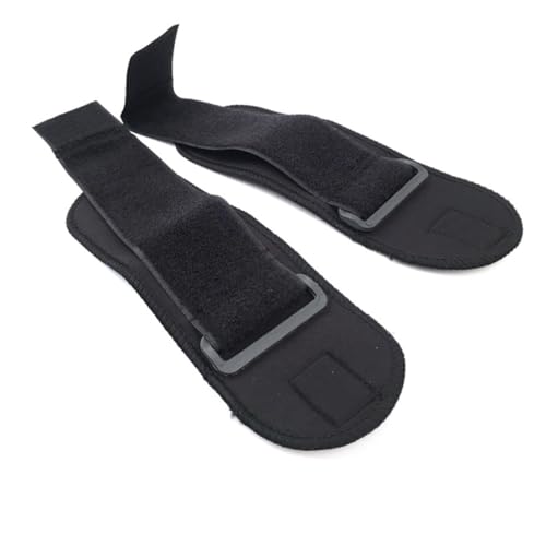 BCOATH 1pair Adjustable Sports Wrist Guard for Men and Women Breathable Fitness Wristband Elastic Cushioning and Creative Design Black