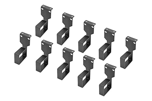 Preisvergleich Produktbild DIGITUS Kabelhalter für 483 mm (19")-Schränke, Schwarz