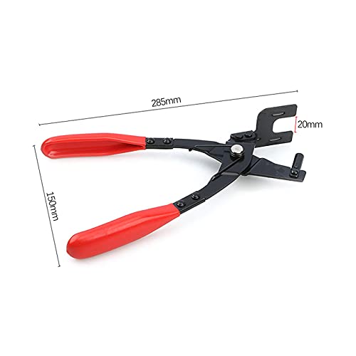 Uadme Exhaust Hanger Removal Tool, 11 inch Exhaust Rubber Bracket Clamp Pliers - Image 4