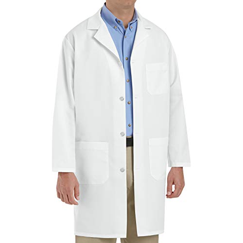 Red Kap mens Staff Coat, White, XX-Large US