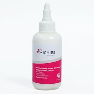 Wig Glue Lace Glue, Invisible Wig Bonding Glue, Strong Hold Hair Glue, Wig Glue for Front Lace Wig Easy to Apply Fast Drying Waterproof Latex Free Perspiration Resistant(3.4 OZ 100ML)