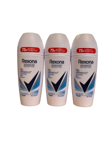 Rexona Desodorante 'Cotton Ultra Dry' roll-on 50 ml (paquete de 3)